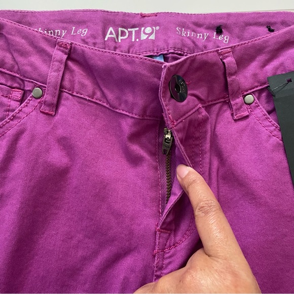 Apt 9 size 4R modern fit skinny leg pants NWT - Picture 5 of 13